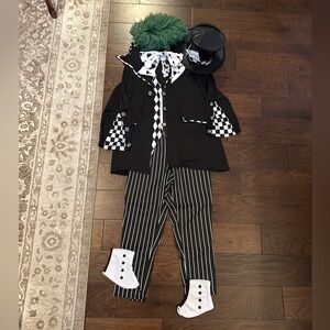California Costumes Black and White Checkered Ensemble